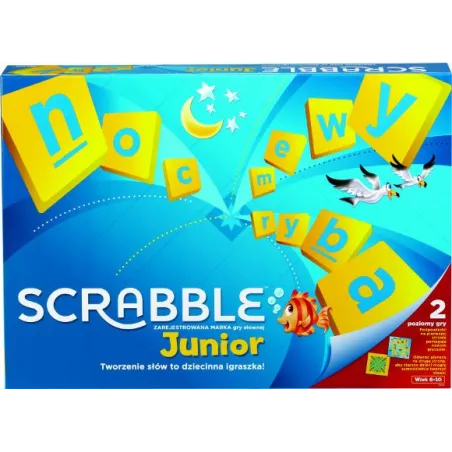 SCRABBLE JUNIOR GRA LOGICZNA 6+