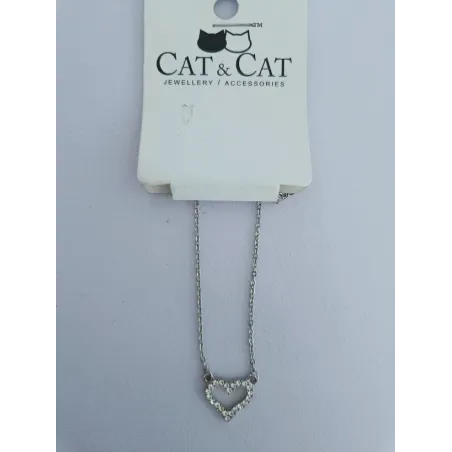 Naszyjnik Serce Z Cyrkoniami Cat&Cat Naszyjnik Serce Z Cyrkoniami Cat&Cat