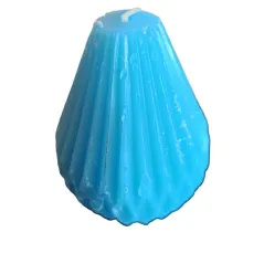 ŚWIECA DEKORACYJNA 11 CM NIEBIESKA