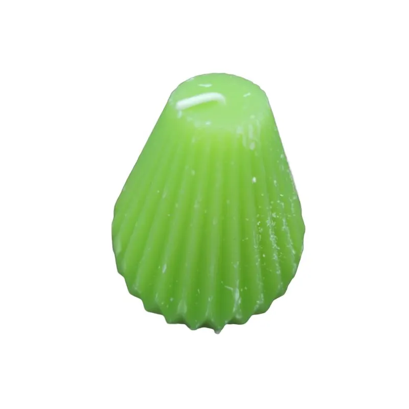 ŚWIECA BEZZAPACHOWA 11 CM ZIELONA 