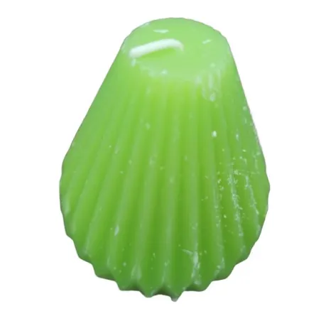 Świeca Bezzapachowa 11 Cm Zielona Świeca Bezzapachowa 11 Cm Zielona