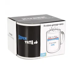 Magiczny Kubek Niespodzianka Super Tata 310 Ml