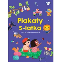 PLAKATY 5-LATKA UCZĘ SIĘ I ROZWIJAM WYOBRAŹNIĘ!