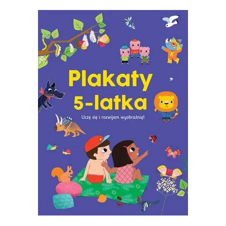 Plakaty 5-Latka Uczę Się I Rozwijam Wyobraźnię!