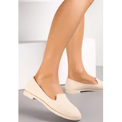 Mokasyny Wsuwane Z Gładką Jednolitą Cholewką Przed Kostkę Rozmiar 38