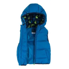 KOMPLET CHŁOPIĘCY BLUZA + BEZRĘKAWNIK 80CM COOL CLUB