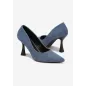 Niebieskie Szpilki Z Jeansowego Materiału Rozmiar 36 Niebieskie Szpilki Z Jeansowego Materiału Rozmiar 36