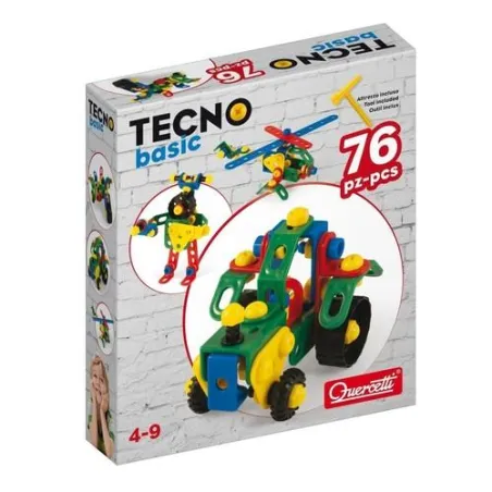 Konstrukcyjny Zestaw Tecno Basic 76 Elementów 4+ Konstrukcyjny Zestaw Tecno Basic 76 Elementów 4+
