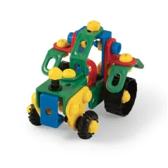 KONSTRUKCYJNY ZESTAW TECNO BASIC 76 ELEMENTÓW 4+