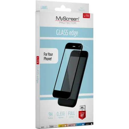SZKŁO OCHRONNE DO TELEFONU SAMSUNG A7 A8 PLUS 2018 MYSCREEN PROTECTOR LITEGLASS EDGE