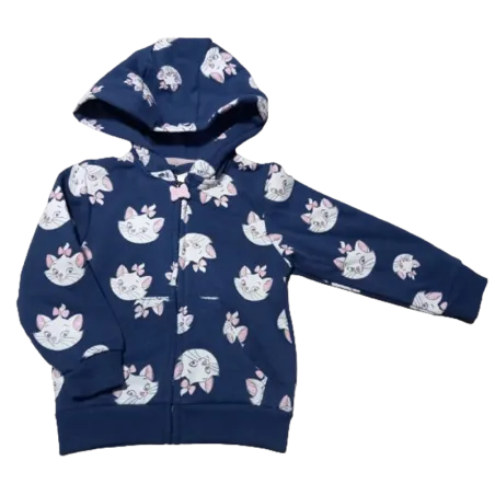 BLUZA DZIEWCZĘCA Z KAPTUREM ZASUWANA 92CM COOL CLUB