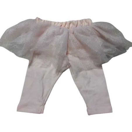 LEGGINSY DZIEWCZĘCE Z TIULOWĄ SPÓDNICZKĄ 56CM COOL CLUB