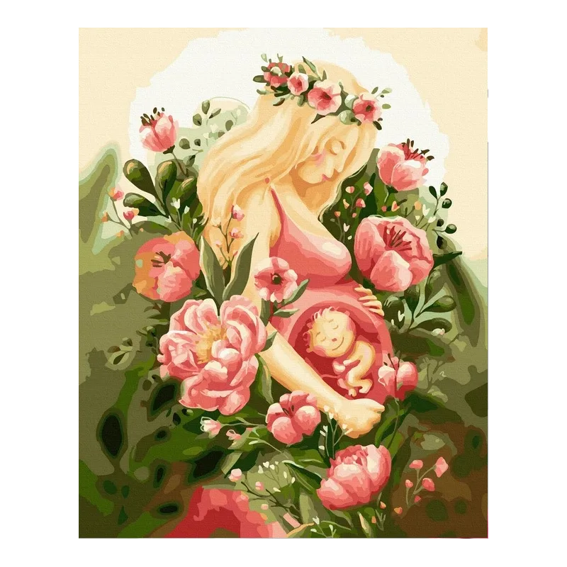 MALOWANIE PO NUMERACH ZESTAW KREATYWNY 40 X 50 CM