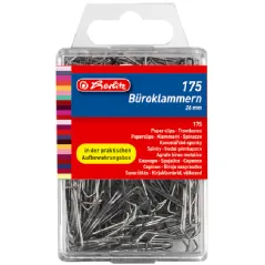 SPINACZE METALOWE DO DOKUMENTÓW SREBRNE 175 SZT.