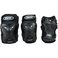 OCHRANIACZE NA ROLKI ROZMIAR M VENTILATED JR 3PACK ROCES
