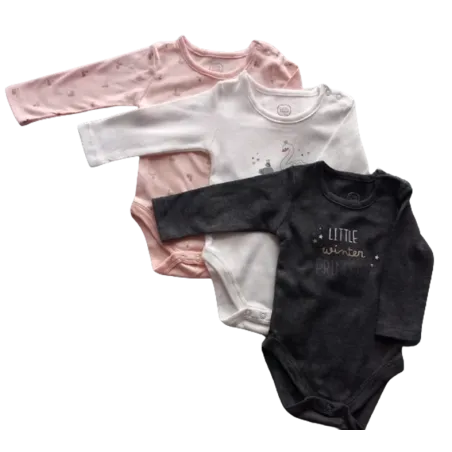 Body Niemowlęce Z Długim Rękawem Dziewczęce 3-Pak Łabędzie 68Cm Cool Club Body Niemowlęce Z Długim Rękawem Dziewczęce 3-Pak Łabędzie 68Cm Cool Club