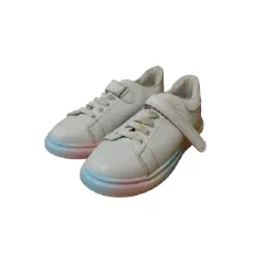ADIDASY BUTY SPORTOWE NA RZEP BIAŁE ROZMIAR 37 II GATUNEK