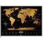 Mapa Świata Zdrapka Travel Map Black World 80 X 60 Cm