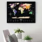 Mapa Świata Zdrapka Travel Map Black World 80 X 60 Cm