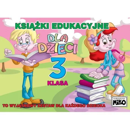 PAKIET KSIĄŻEK EDUKACYJNYCH DLA DZIECI KLASA 3