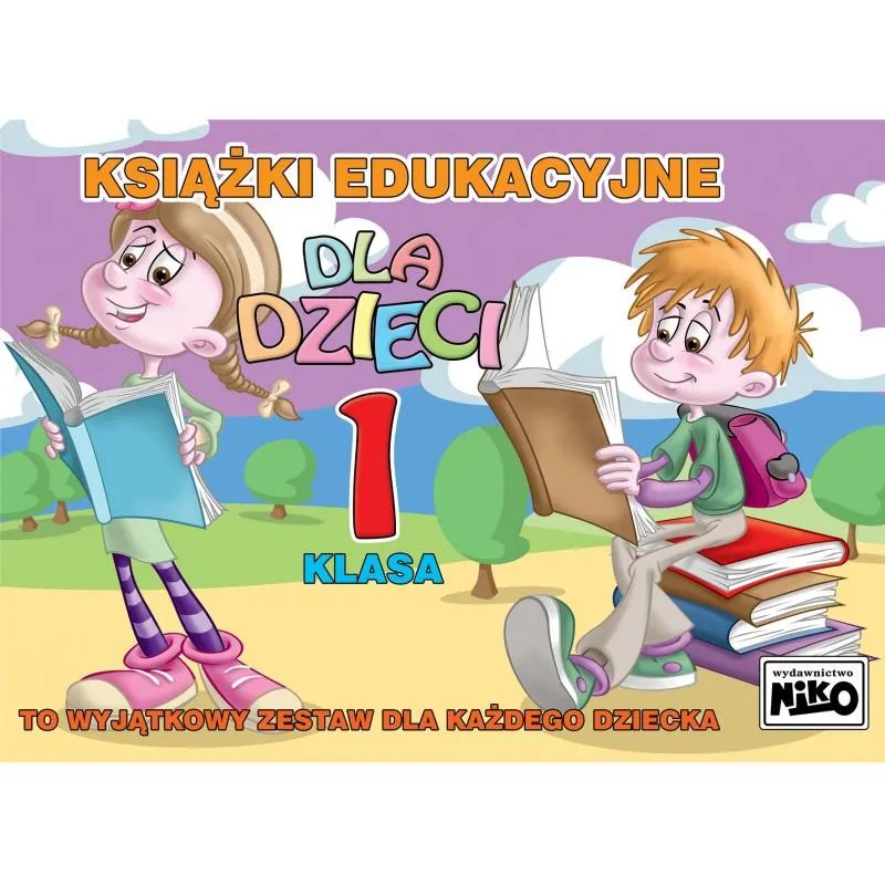 PAKIET KSIĄŻEK EDUKACYJNYCH DLA DZIECI KLASA 1