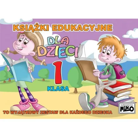 PAKIET KSIĄŻEK EDUKACYJNYCH DLA DZIECI KLASA 1