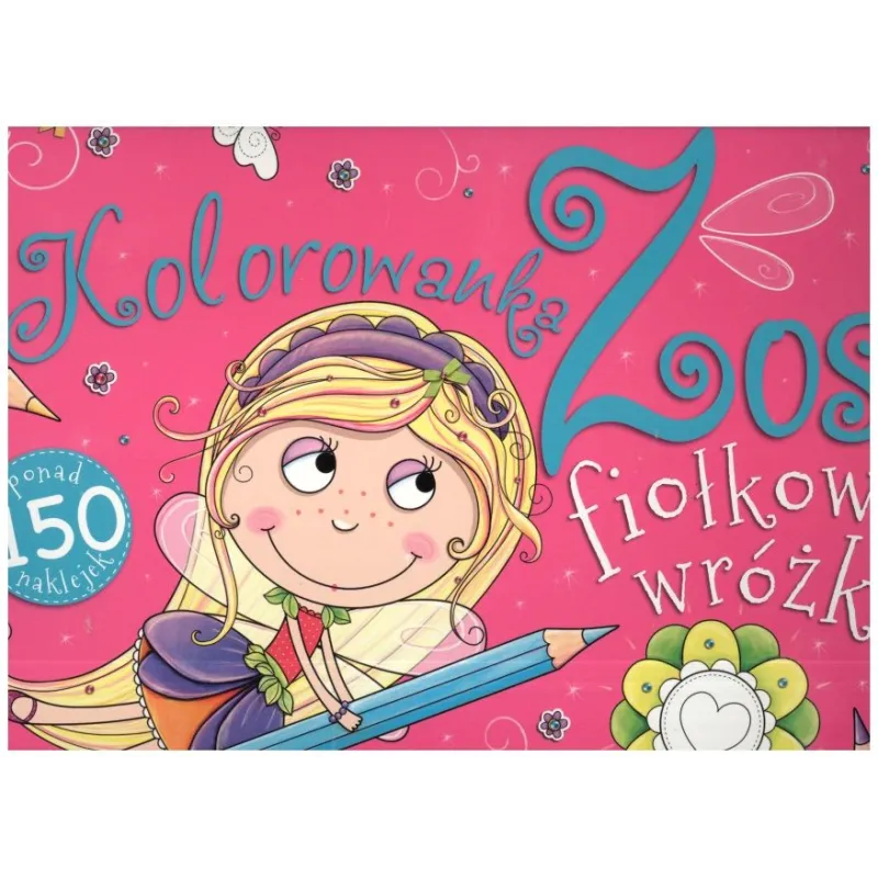 KOLOROWANKA ZOSI FIOŁKOWEJ WRÓŻKI 