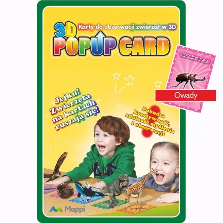 Karty Popup 3D Owady Karty Popup 3D Owady
