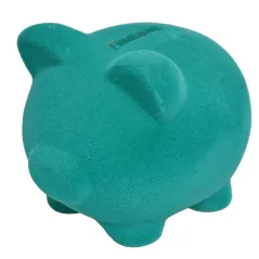 SKARBONKA CERAMICZNA ŚWINKA TURKUSOWA