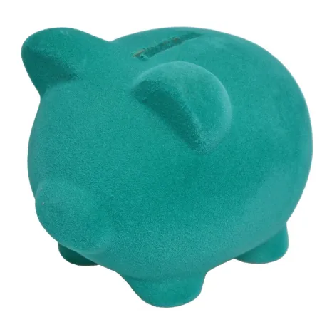 SKARBONKA CERAMICZNA ŚWINKA TURKUSOWA