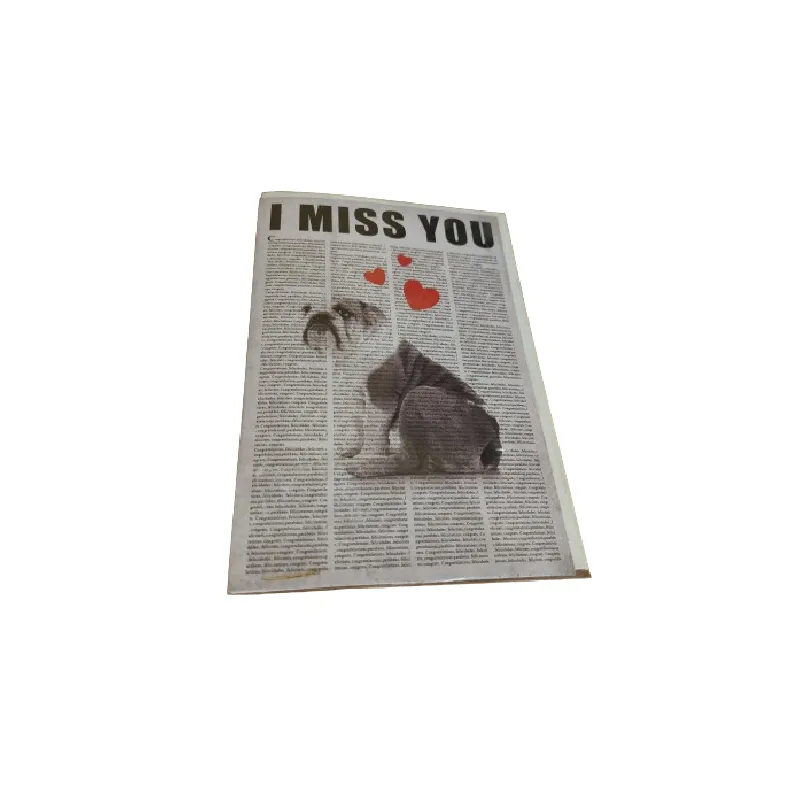 KARNET OKOLICZNOŚCIOWY B6 I MISS YOU + KOPERTA