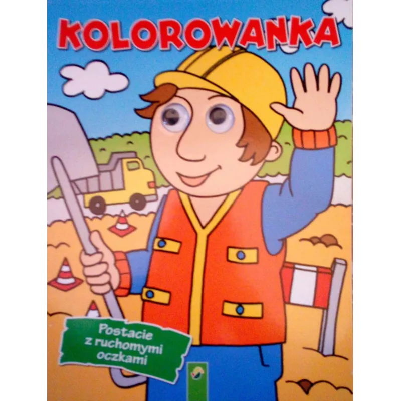 KOLOROWANKA. POSTACIE Z RUCHOMYMI OCZKAMI