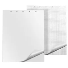 PAPIER BLOK DO FLIPCHARTÓW GŁADKI 65 X 100 CM Q-CONNECT 50 ARKUSZY II GATUNEK