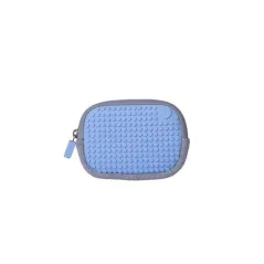 SASZETKA PIXELBAGS SZARO-NIEBIESKA