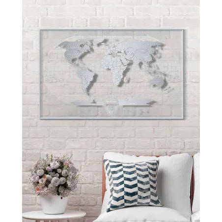 The Travel Map Of The World Zdrapkowa Mapa Świata Transparentna