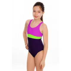 STRÓJ KĄPIELOWY DZIEWCZĘCY EMILY AQUA SPEED ROZMIAR 140