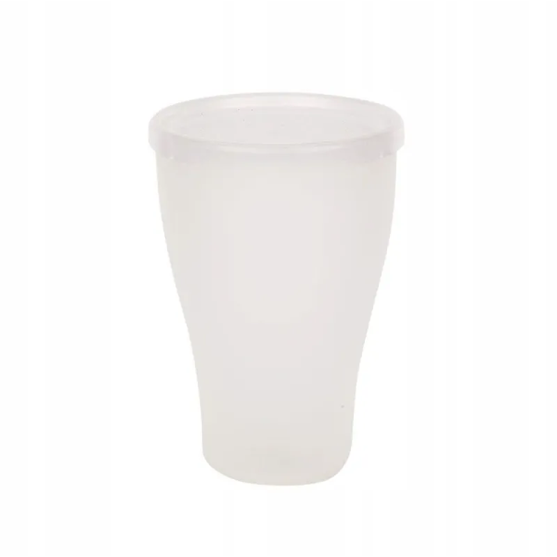 KUBEK Z POKRYWKĄ BIAŁY 500 ML SAGAD
