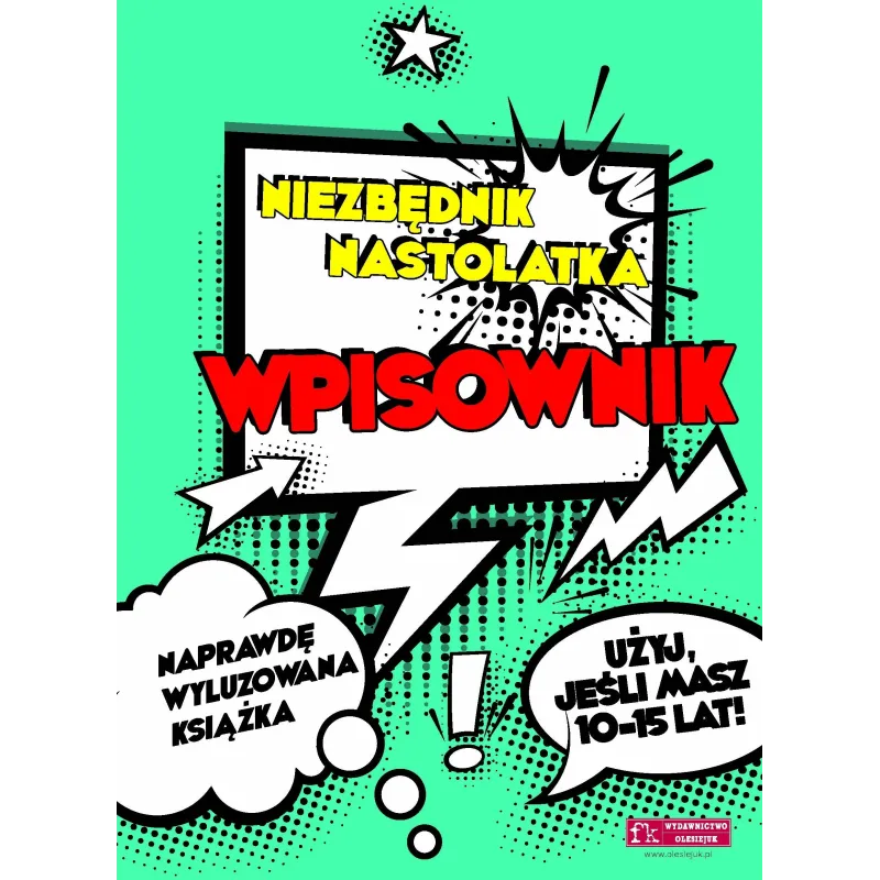 NIEZBĘDNIK NASTOLATKA WPISOWNIK 