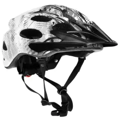 KASK ROWEROWY NA DESKOROLKĘ ROLKI  BIAŁY, ROZMIAR M SPOKEY CHECKPOINT