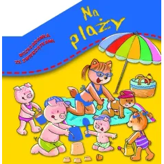 ROZKŁADANKA ZE ZWIERZĄTKAMI. NA PLAŻY 
