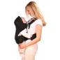 Nosidełko Materiałowe Czarne Womar 5-13 Kg