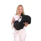 Nosidełko Materiałowe Czarne Womar 5-13 Kg