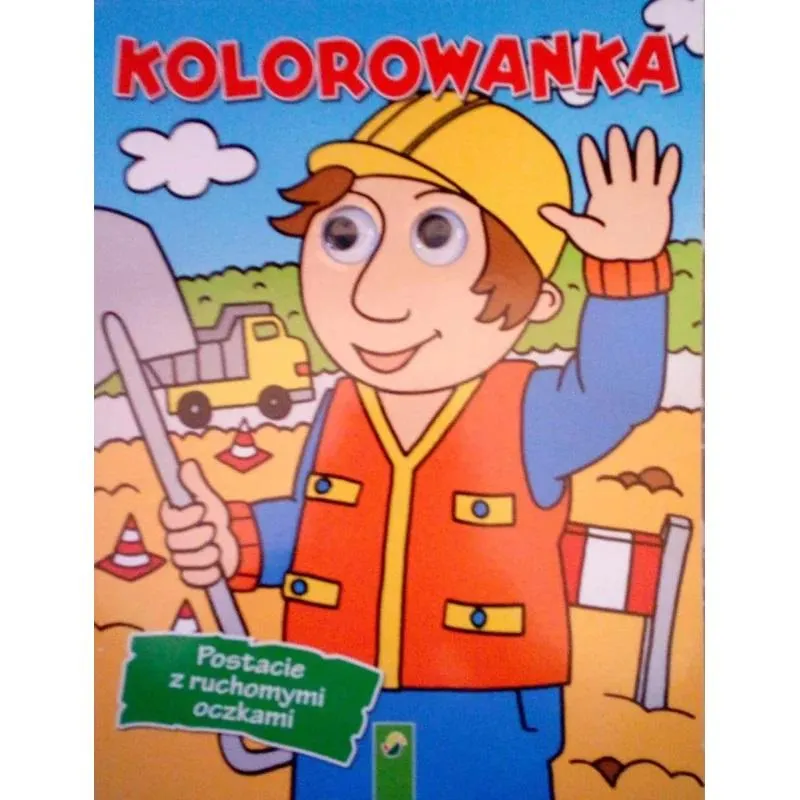 KOLOROWANKA. POSTACIE Z RUCHOMYMI OCZKAMI
