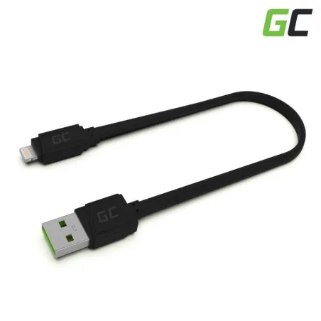 KABEL LIGHTNING PŁASKI 25 CM Z OBSŁUGĄ SZYBKIEGO ŁADOWANIA APPLE 2.4A GCMATTE