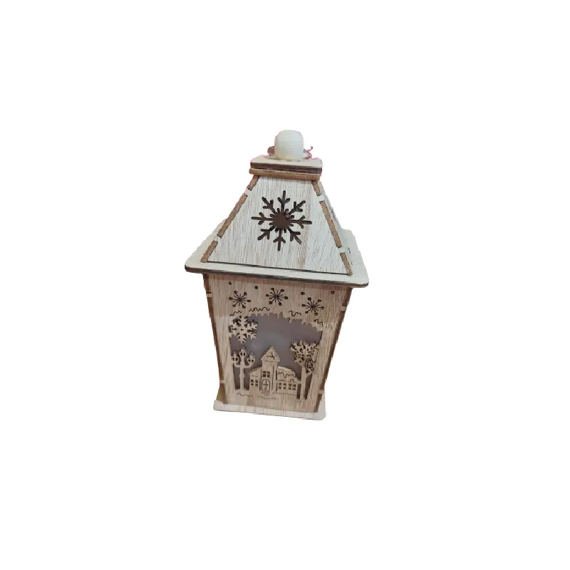 DOMEK LAMPION ADWENTOWY LED