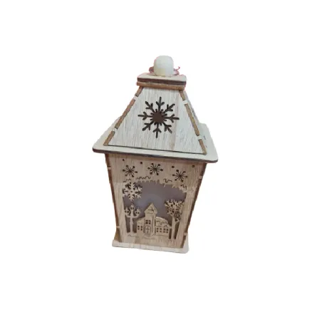 DOMEK LAMPION ADWENTOWY LED