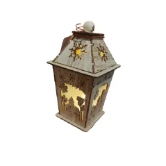 DOMEK LAMPION ADWENTOWY LED