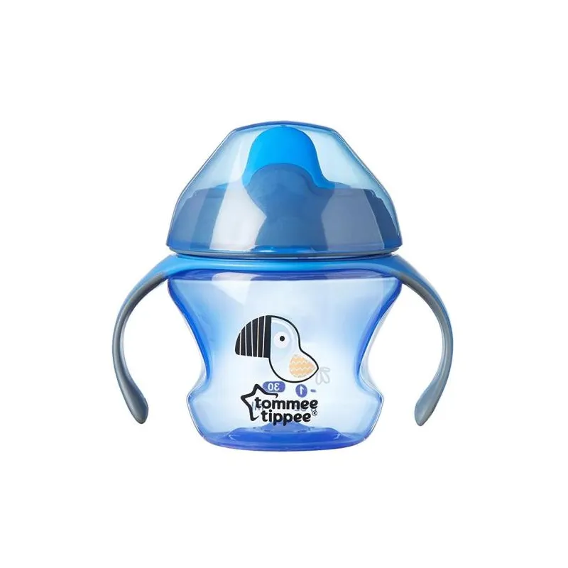 PIERWSZY KUBEK NIEKAPEK Z UCHWYTAMI 150 ML TOMMEE TIPPEE 4M+