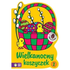 WIELKANOCNY KOSZYCZEK Z NAKLEJKAMI 