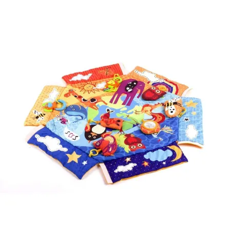 Mata Edukacyjna Animals Plane Kinderkraft 0M+